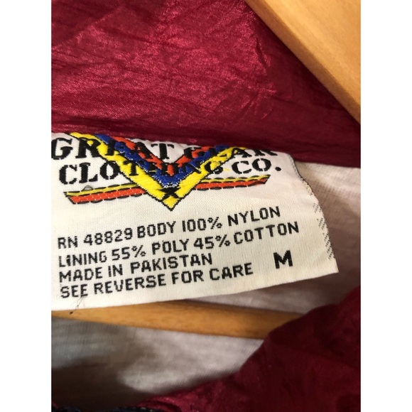 VTG. GREAT GEAR CLOTHING WINDBREAKER SZ M - Picture 5 of 6
